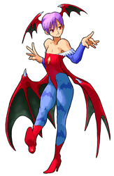 Lilith Image credit http://capcom.wikia.com/wiki/Lilith?file=Darkstalkers3Lilith.png