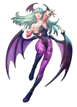 Morrigan Image credit http://darkstalkers.wikia.com/wiki/Morrigan_Aensland