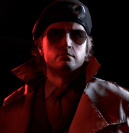 Kaz Image Credit: http://metalgear.wikia.com/wiki/Kazuhira_Miller?file=TPP_Miller_infobox.png