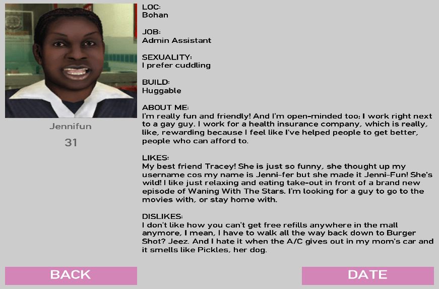 Image Credit http://vignette4.wikia.nocookie.net/gtawiki/images/a/ab/JennifunProfile.png/revision/latest?cb=20130718112803