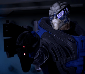 Garrus Vakarian. Image credit http://masseffect.wikia.com/wiki/Garrus_Vakarian?file=Garrus_Character_Box.png