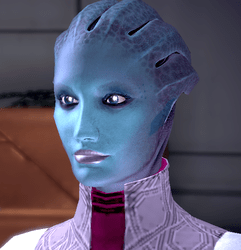 Sha'ira. Image credit. http://masseffect.wikia.com/wiki/Sha%27ira?file=Sha%27ira6.png